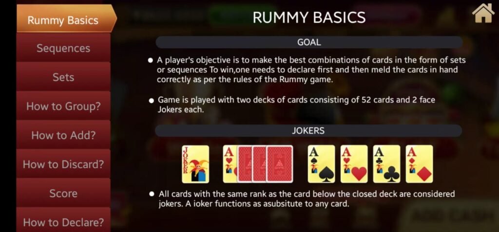 Teen Patti Rummy Basics Ban 10